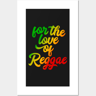 For the Love of Reggae Rasta Colors Reggae Posters and Art